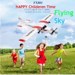 DIY RC Plane Toy Remote Control Glider FX-801 Rc Airplane Cessna 182 DIY EPP Craft Foam Electric Outdoor Fixed Wing Aircraft