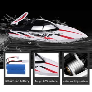 WLtoys WL912-A 35KM/H RC Boat 2.4G Radio-Controlled Speedboat Capsize Protection Outdoor Motor Racing Boat Ship Toy for Children