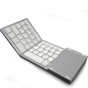 Twice folding wireless Bluetooth Keyboard For Huawei MediaPad M2 10 m2 8 M2 8.0 7 7.0 10.1 Pro Tablets PC foldable keyboard case