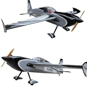 Balsa Wood RC Airplane 78in/1981.2mm Grey Color Slick 3D Gas 7channels 35CC-45CC Plane ARF Model