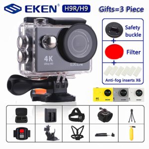 Original EKEN H9 / H9R Action Camera Ultra HD 4K / 30fps WiFi 2.0" 170D Underwater Waterproof Cam Helmet Vedio go Sport pro Came