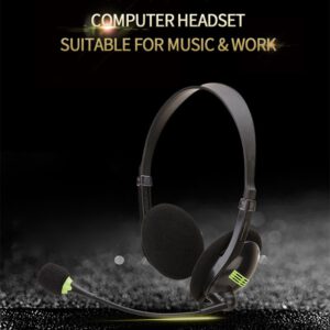 Gaming Headphones Bluetooth V4.1 Headset Wireless Headphones Hands-free Call Earphone With Mic For Call Center Office Skype