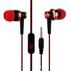 3.5 mm In-Ear Stereo headphone Cool Color Knitting Thread Fashion headphones High Quality