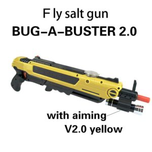 Pistola de sal Creative bug a salt Gun Salt Pepper Bullets Blaster Airsoft for Bug Blow Gun Mosquito Model Toy GunChristmas gift